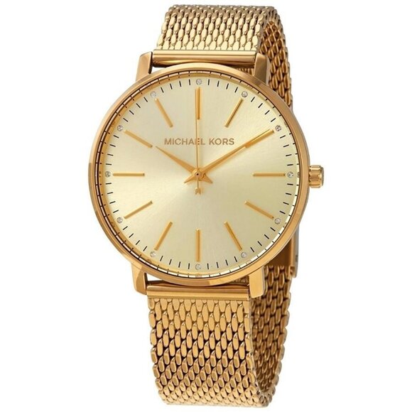 FX03173B NWT Michael Kors Fashion Ladies Quartz Steel Authentic Watch - Picture 1 of 3